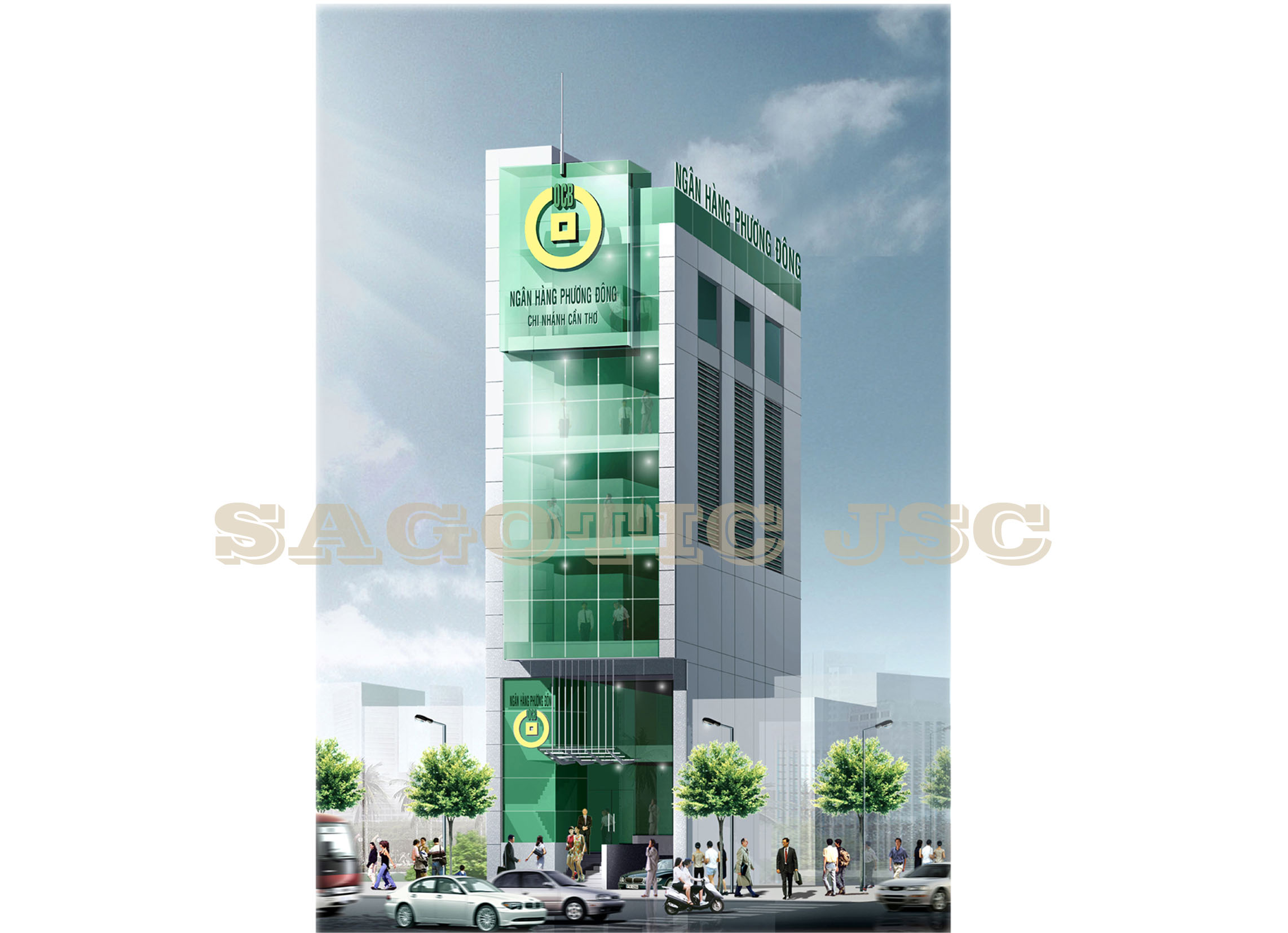 Trụ Sở Làm Việc  NH TMCP Phương Đông - CN Cần Thơ