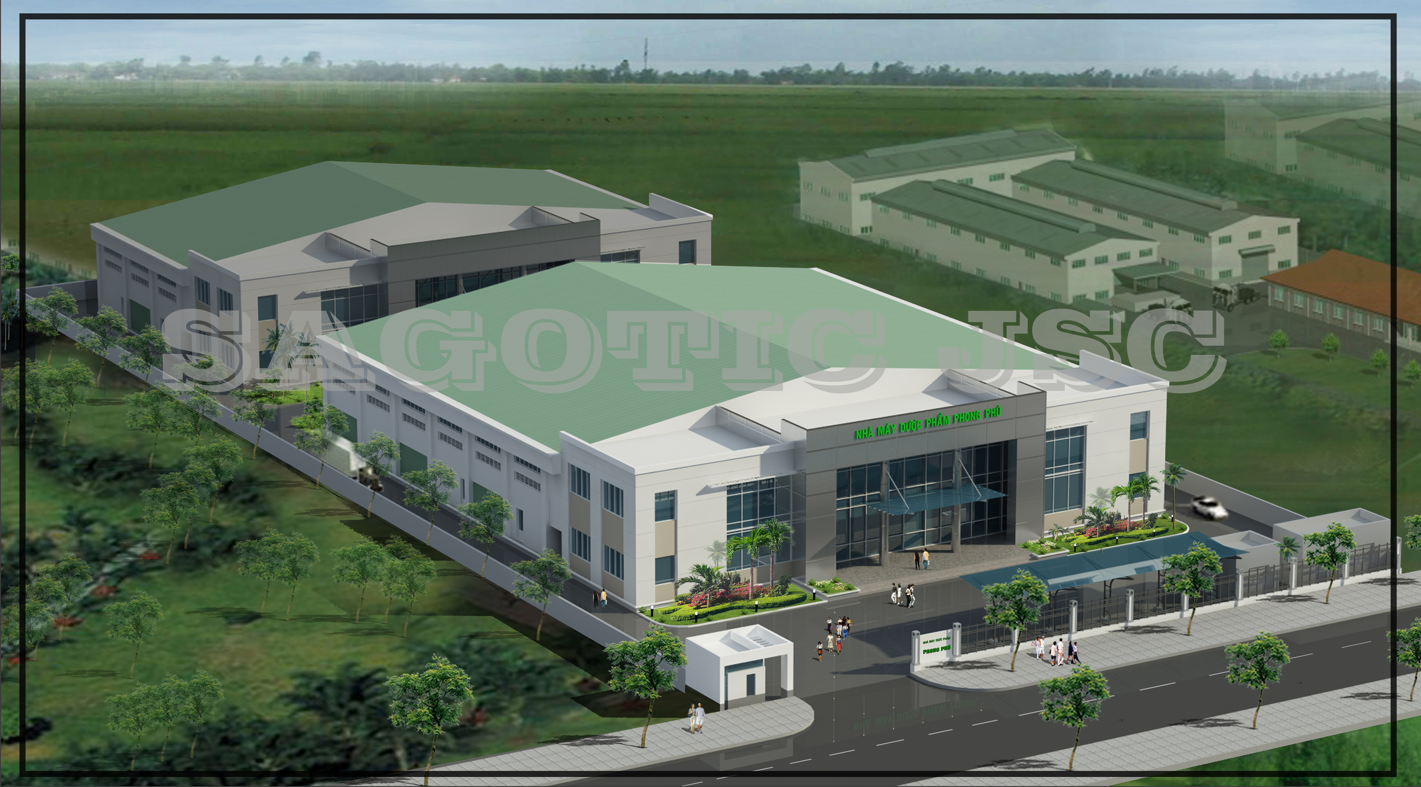 Nhà Máy Sản Xuất Dược Phong Phú